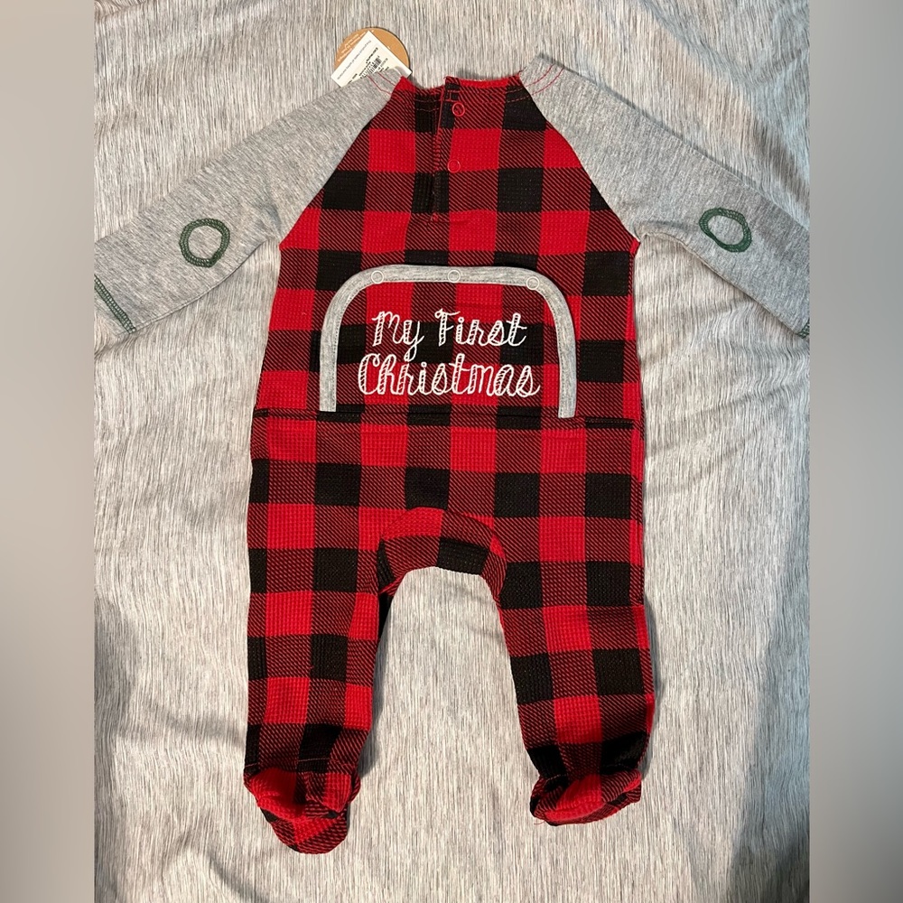 NWT Mud Pie Infant Christmas Outfit